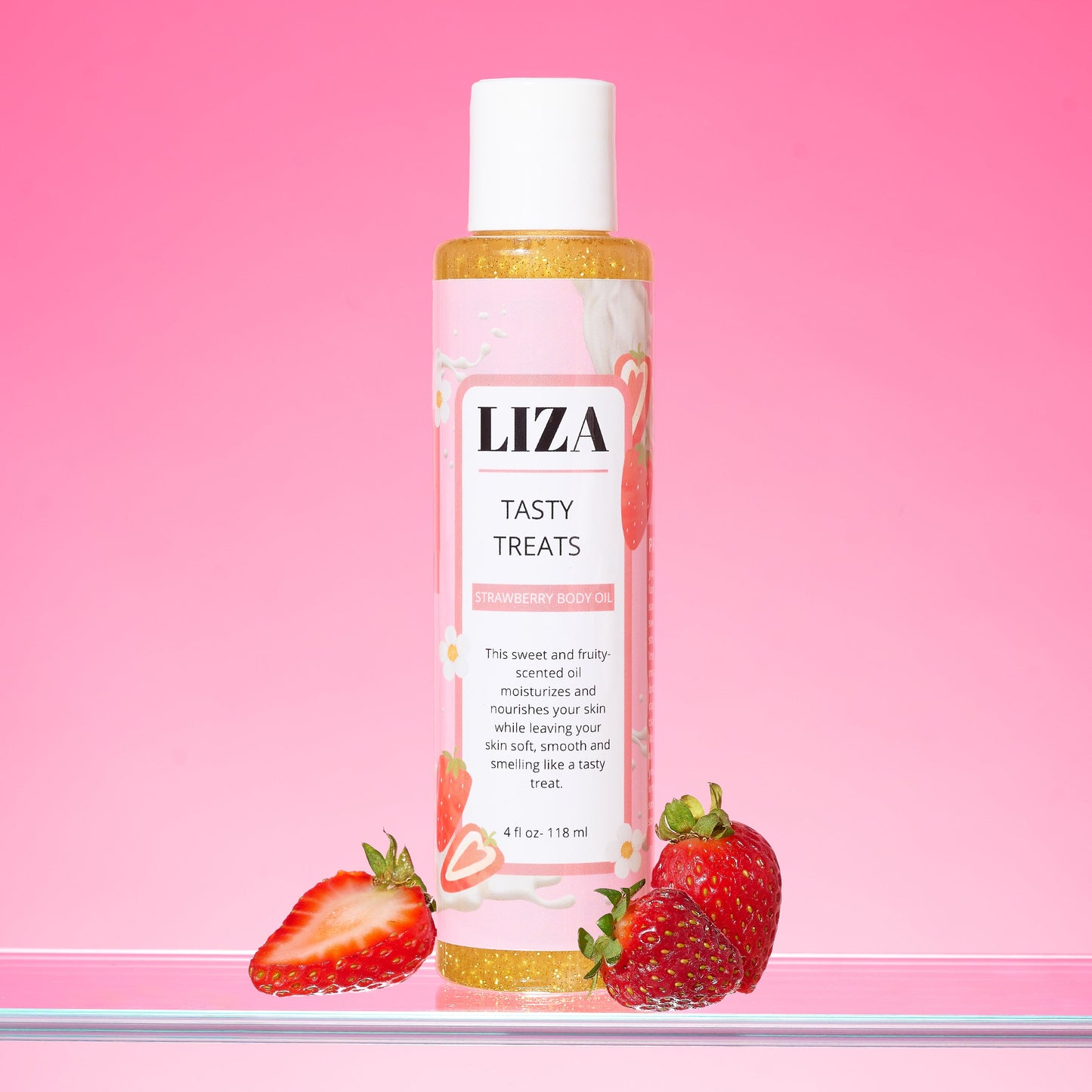 Strawberry body oil