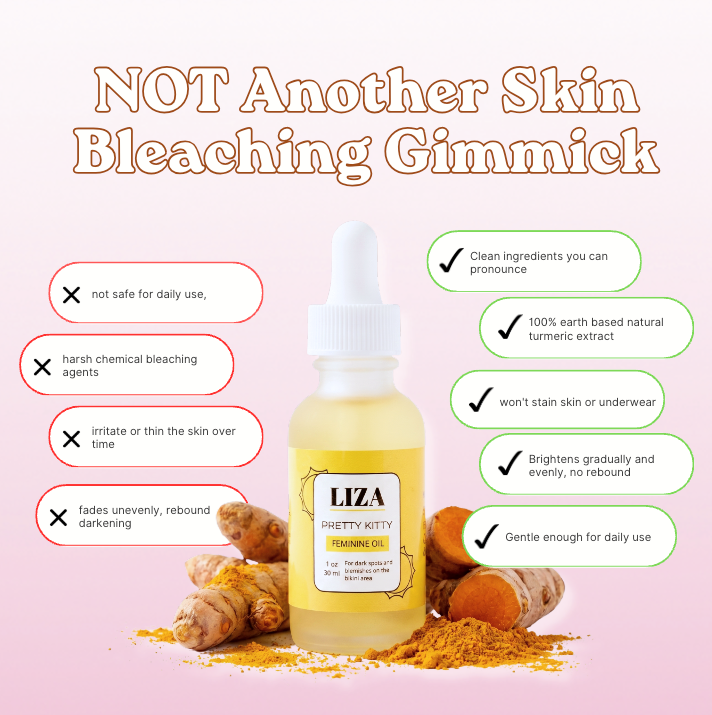 Pretty Kitty Oil- FOR INGROWN HAIRS, DARK MARKS & SCARS