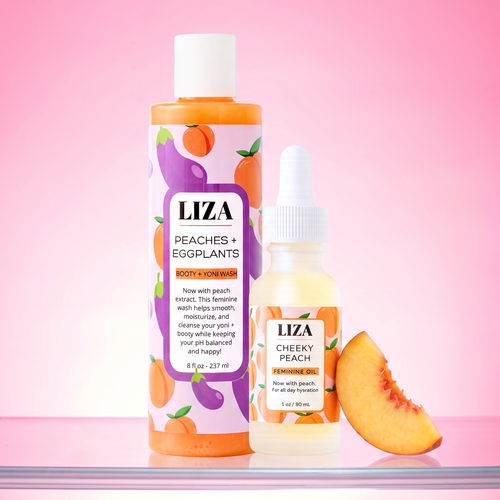Peach Wash & Oil Duo